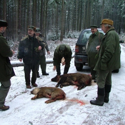 Pajk Josef úplně vpravo, na jedné ze společných akcí